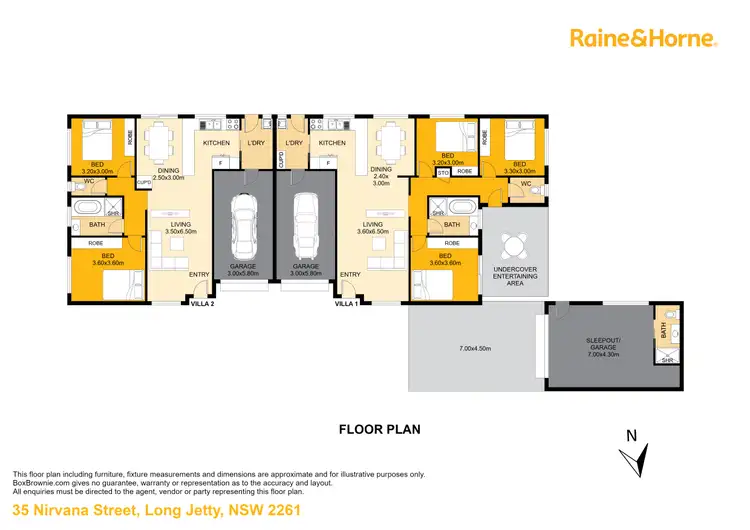 Floorplan of Homely house listing, 1/35 Nirvana Street, Long Jetty NSW 2261