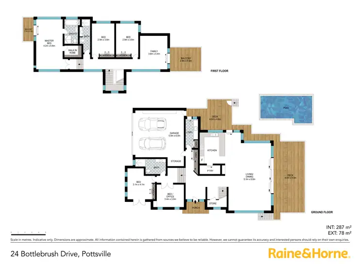 Floorplan of Homely house listing, 24 Bottlebrush Drive, Pottsville NSW 2489