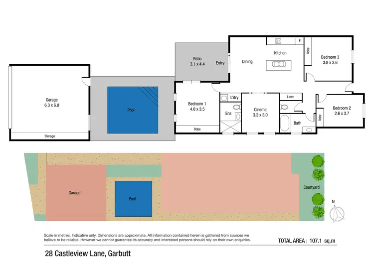 Floorplan of Homely house listing, 28 Castleview Lane, Garbutt QLD 4814