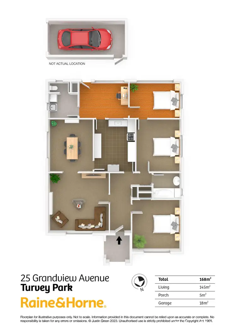 Floorplan of Homely house listing, 25 Grandview Avenue, Turvey Park NSW 2650