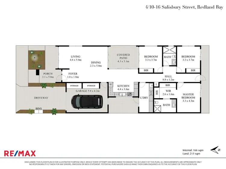 Floorplan of Homely house listing, 4/10-16 Salisbury Street, Redland Bay QLD 4165