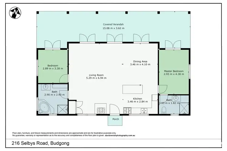 Floorplan of Homely rural property listing, 216 Selbys Road, Budgong NSW 2577