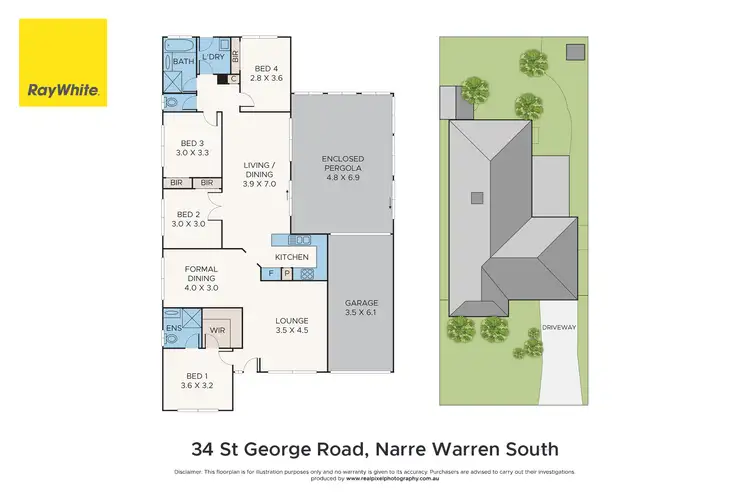 Floorplan of Homely house listing, 34 St Georges Road, Narre Warren South VIC 3805