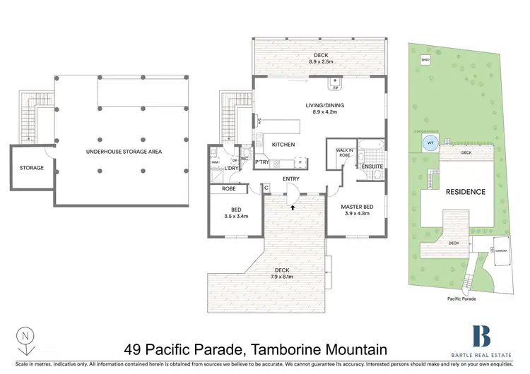 Floorplan of Homely house listing, 49 Pacific Parade, Tamborine Mountain QLD 4272