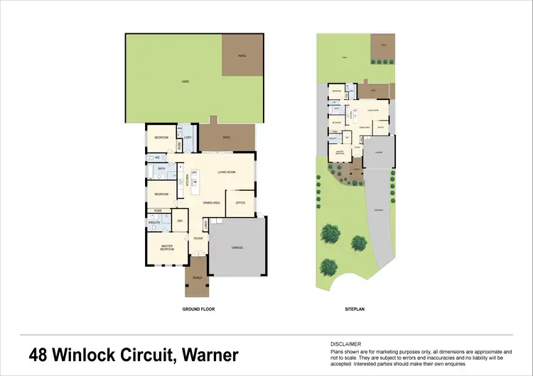 Floorplan of Homely house listing, 48 Winlock Circuit, Warner QLD 4500