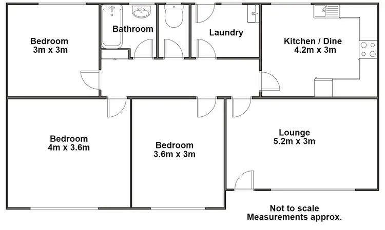 Floorplan of Homely house listing, 66 Butler Crescent, Port Augusta West SA 5700