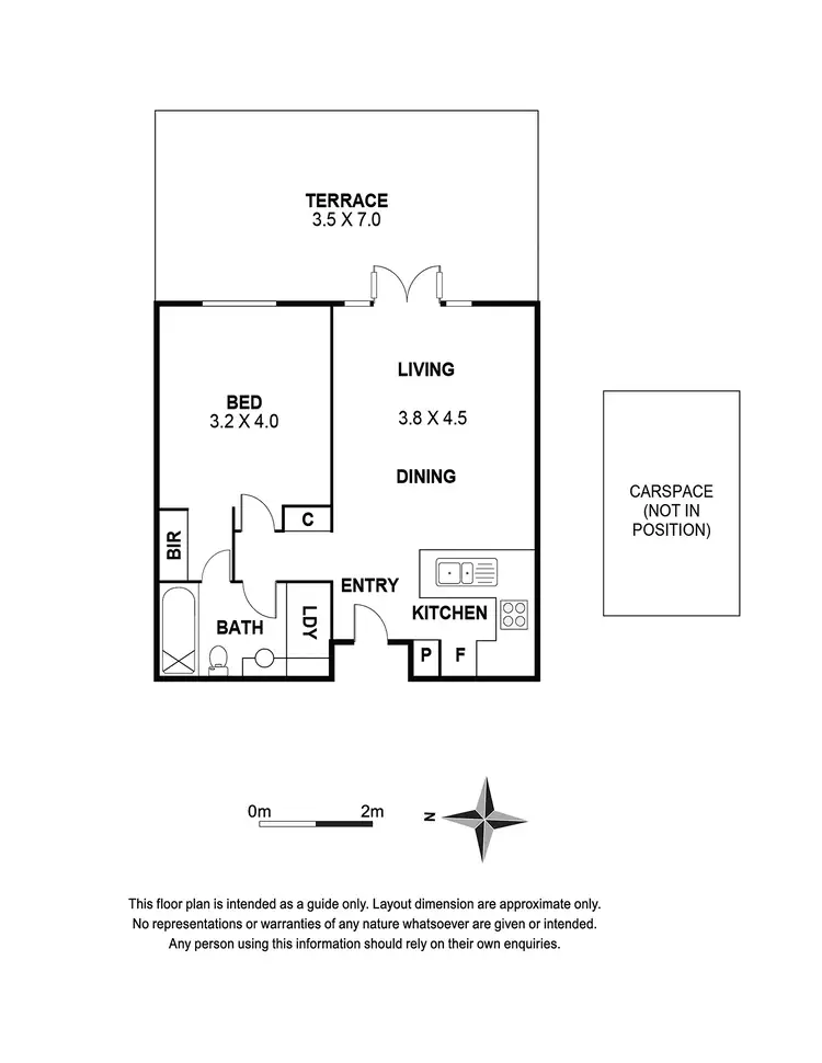 Floorplan of Homely apartment listing, 14/1 Wellington Crescent, East Melbourne VIC 3002