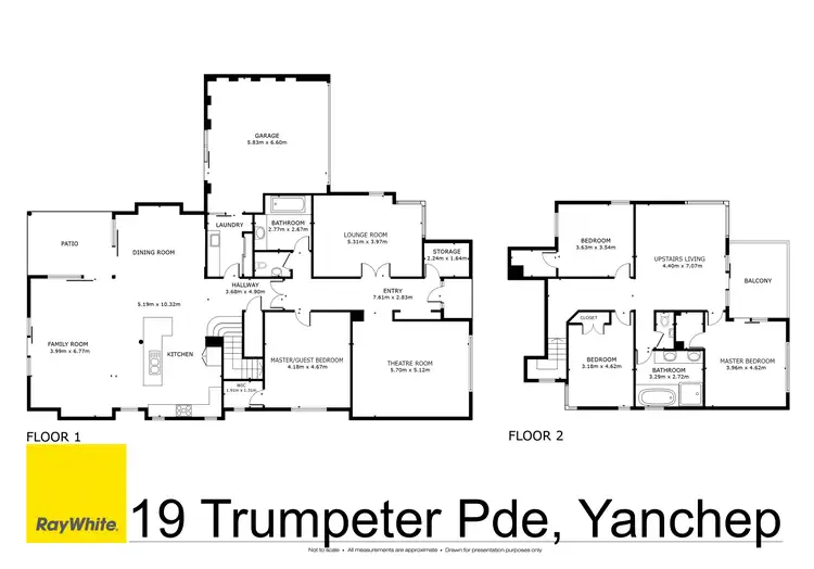 Floorplan of Homely house listing, 19 Trumpeter Parade, Yanchep WA 6035