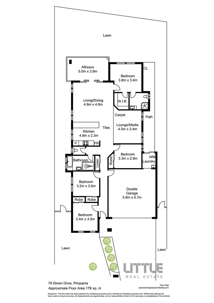 Floorplan of Homely house listing, 79 Dixon Drive, Pimpama QLD 4209