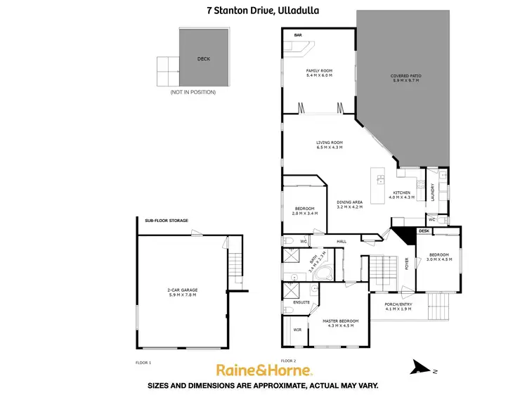 Floorplan of Homely house listing, 7 Stanton Drive, Ulladulla NSW 2539