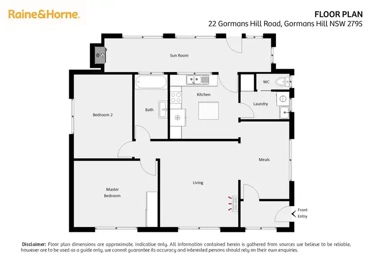 Floorplan of Homely house listing, 22 Gormans Hill Road, Gormans Hill NSW 2795