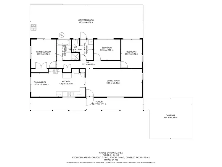Floorplan of Homely house listing, 16 Kendall Road, Bellmere QLD 4510