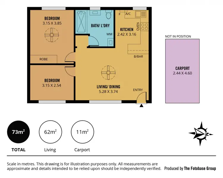 Floorplan of Homely unit listing, 7/40 Harvey Street, Nailsworth SA 5083