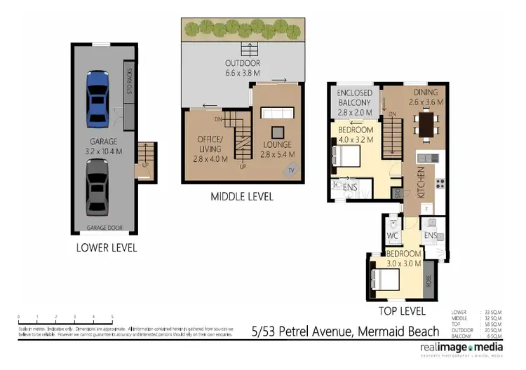 Floorplan of Homely unit listing, 5/53 Petrel Avenue, Mermaid Beach QLD 4218