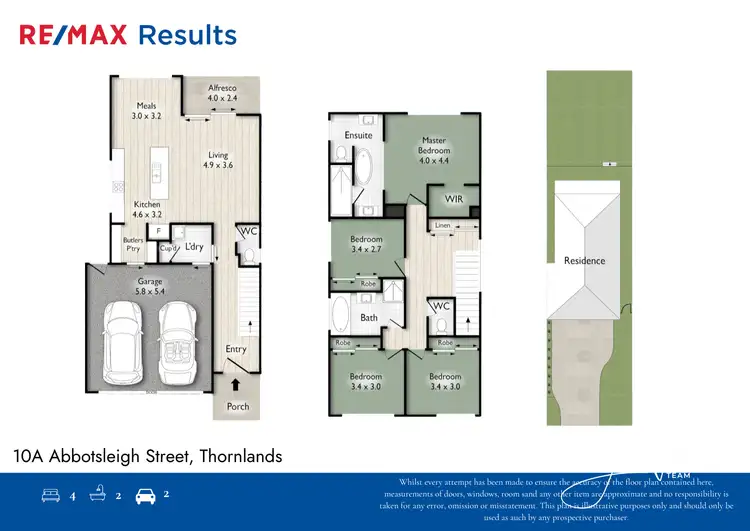 Floorplan of Homely house listing, 10A Abbotsleigh Street, Thornlands QLD 4164