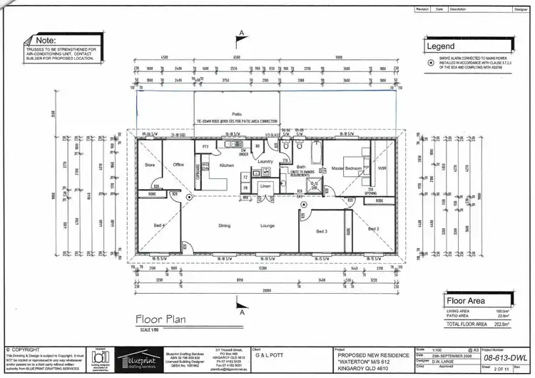 Floorplan of Homely rural property listing, 4906 Kingaroy-Burrandowan Road, Chahpingah QLD 4610