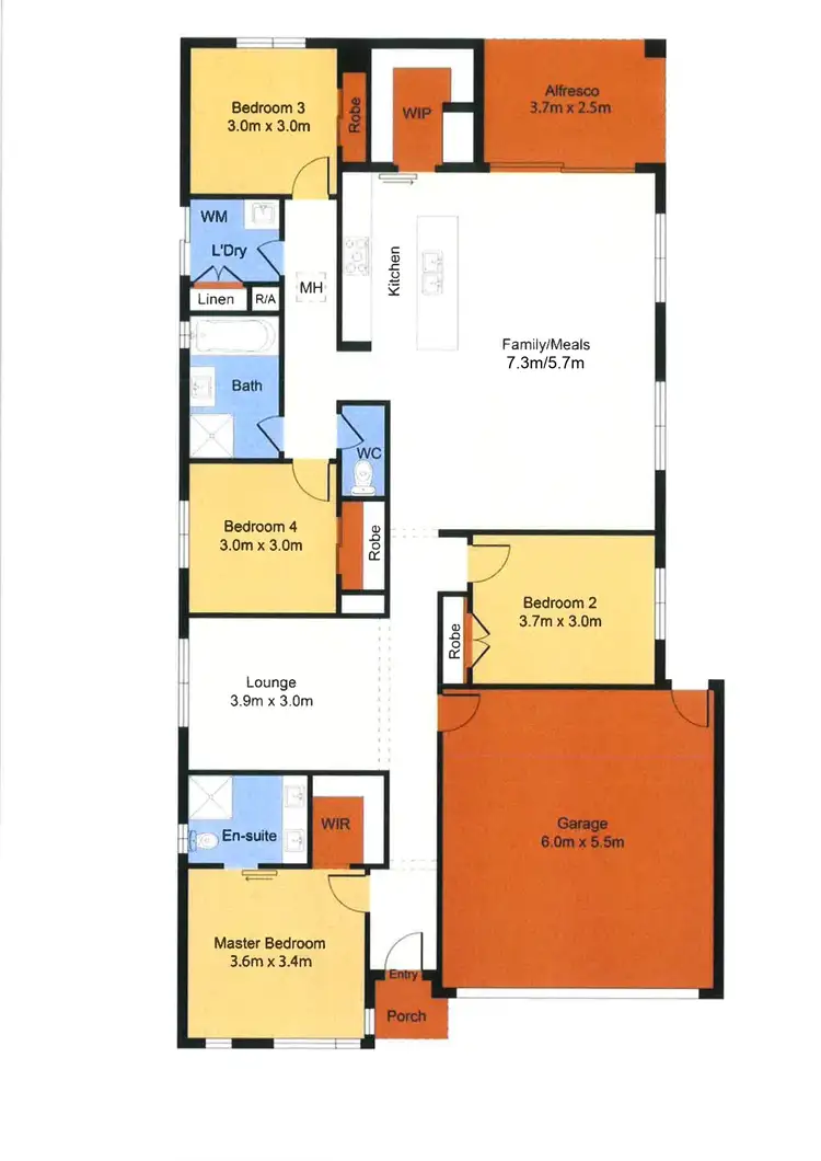 Floorplan of Homely house listing, 27 Surround Circuit, Bonnie Brook VIC 3335