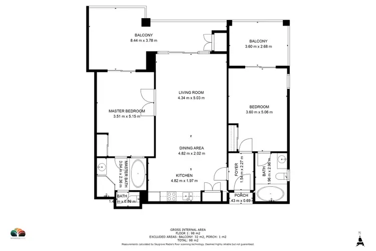 Floorplan of Homely house listing, 14/18 Yallingup Beach Road, Yallingup WA 6282