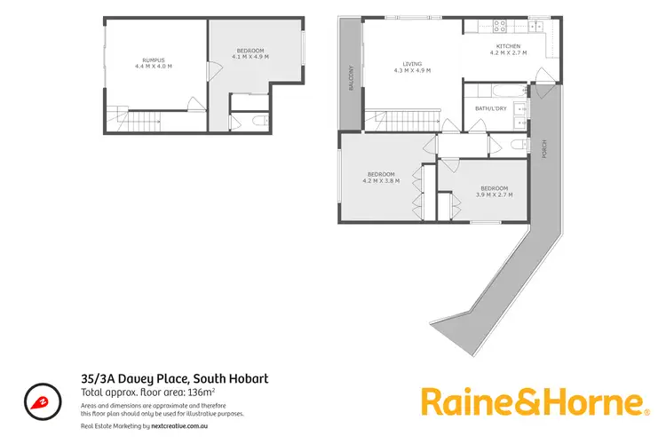Floorplan of Homely house listing, 35/3A Davey Place, South Hobart TAS 7004