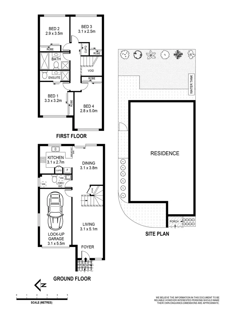 Floorplan of Homely townhouse listing, 3/1 Grove Avenue, Narwee NSW 2209