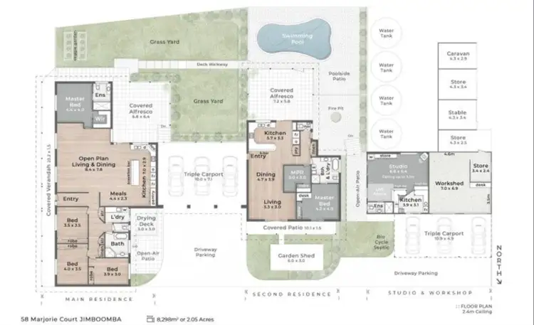 Floorplan of Homely house listing, 58-60 Marjorie Court, South Maclean QLD 4280