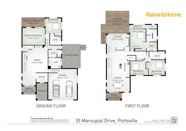 Floorplan of Homely house listing, 35 Marsupial Drive, Pottsville NSW 2489