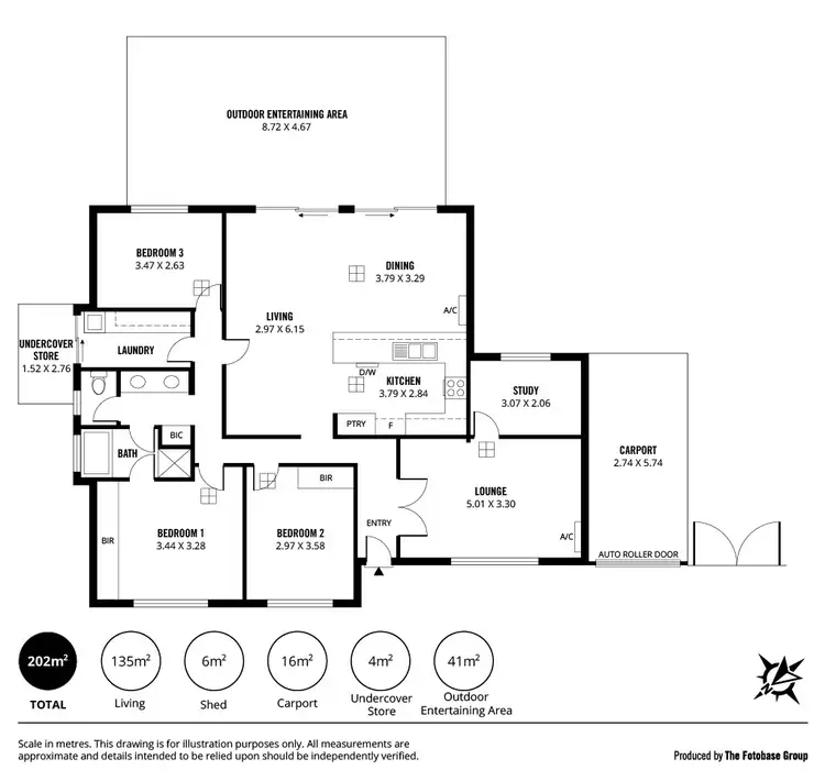 Floorplan of Homely house listing, 7 Traeger Court, Woodcroft SA 5162