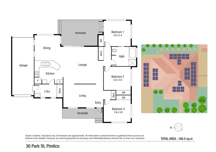 Floorplan of Homely house listing, 30 Park Street, Pimlico QLD 4812