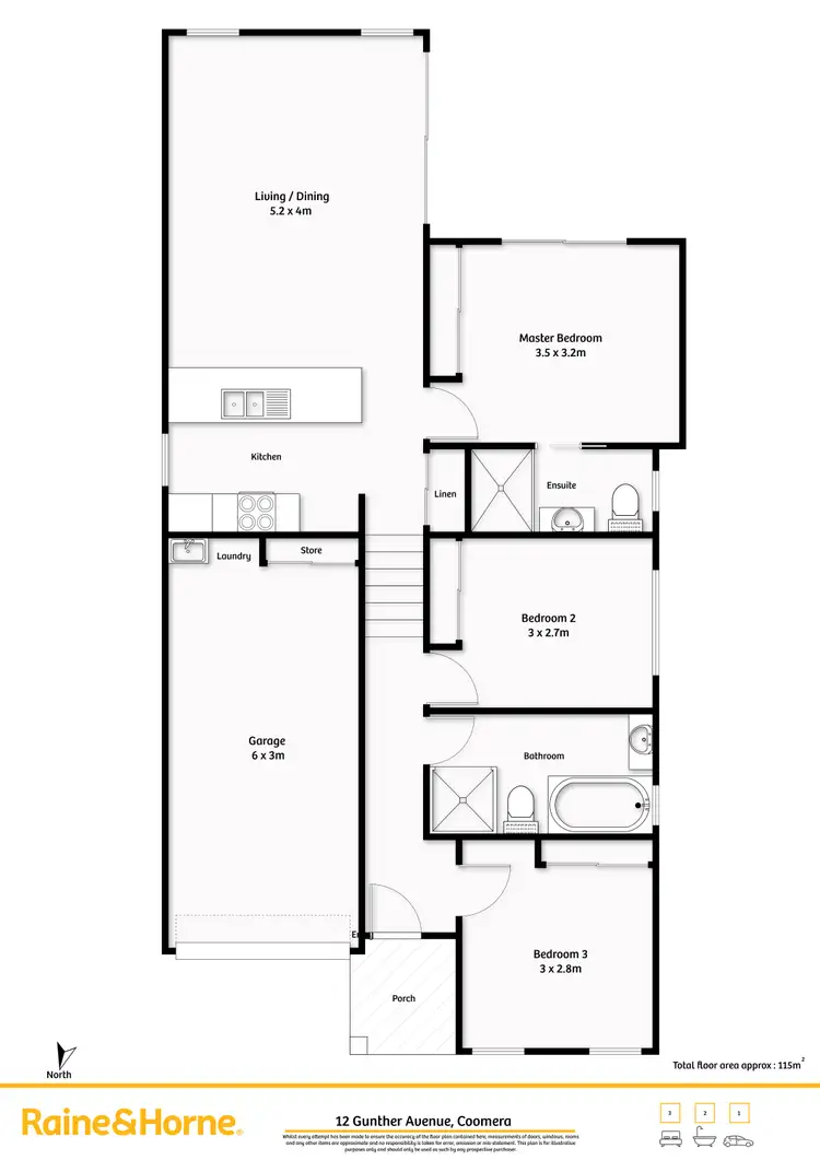 Floorplan of Homely house listing, 12 Gunther Avenue, Coomera QLD 4209