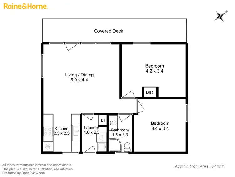 Floorplan of Homely unit listing, Cabin 10 Stewarts Bay Lodge, Port Arthur TAS 7182