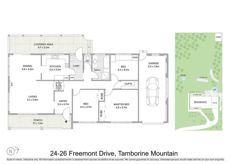 Floorplan of Homely house listing, 24-26 Freemont Drive, Tamborine Mountain QLD 4272