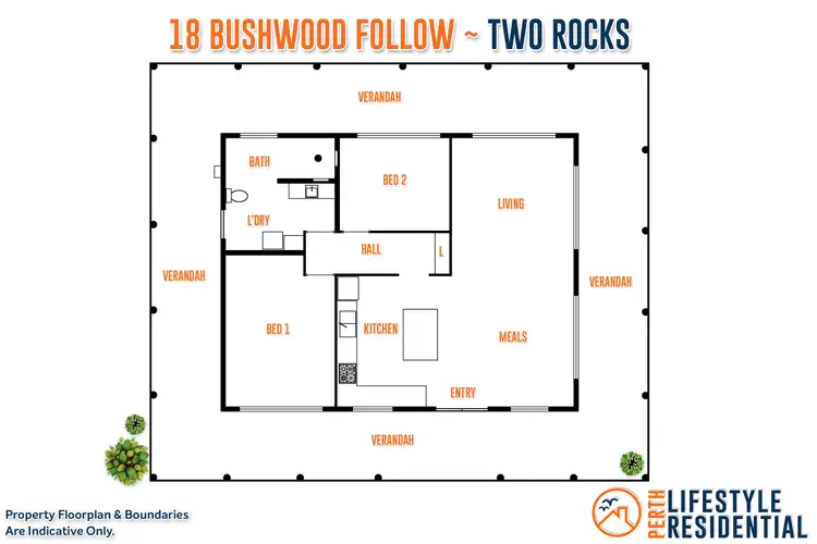 Floorplan of Homely house listing, 18 Bushwood Follow, Two Rocks WA 6037