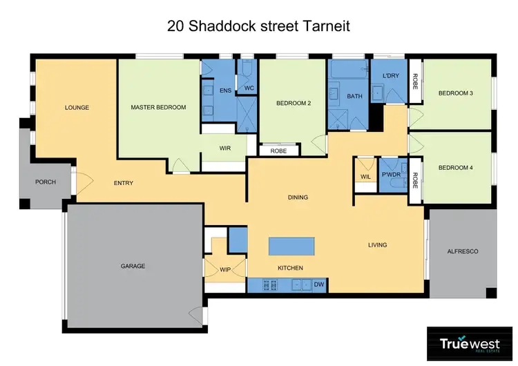 Floorplan of Homely house listing, 20 Shaddock Street, Tarneit VIC 3029