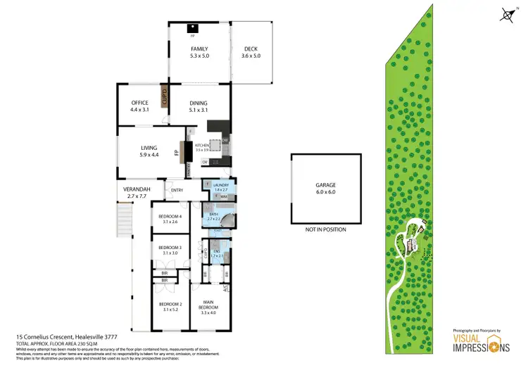 Floorplan of Homely house listing, 15 Cornelius Crescent, Healesville VIC 3777