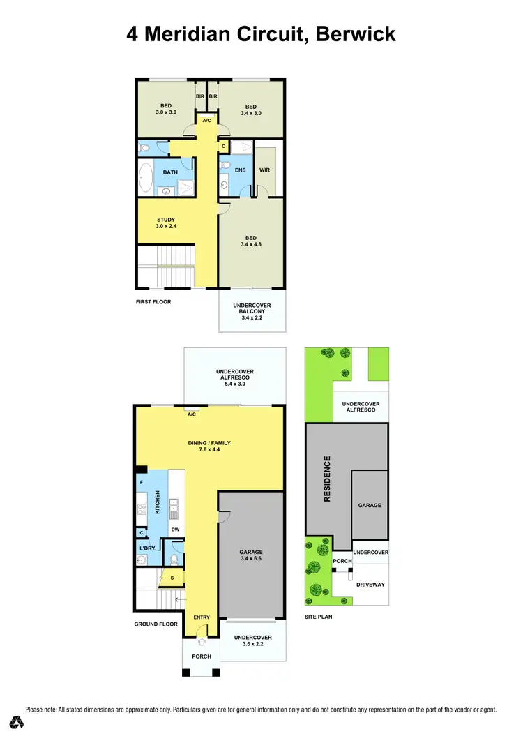 Floorplan of Homely house listing, 4 Meridian Circuit, Berwick VIC 3806