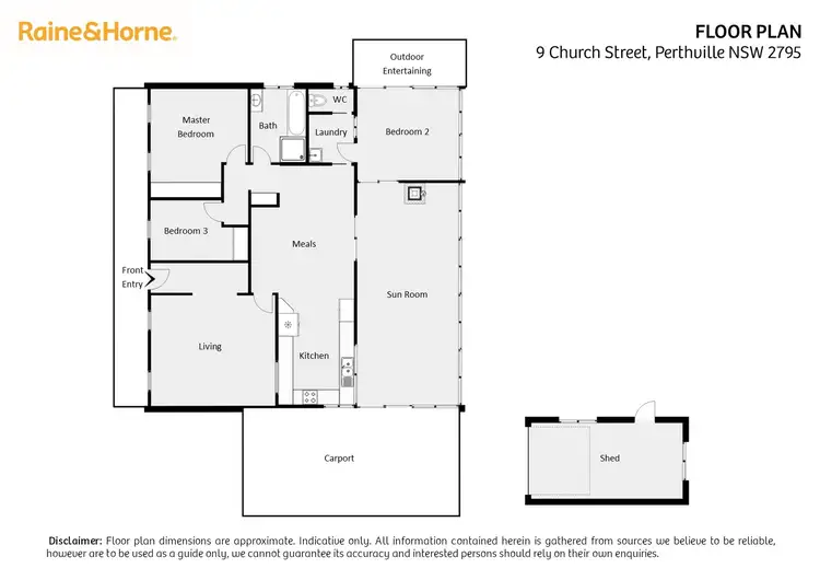 Floorplan of Homely house listing, 9 Church Street, Perthville NSW 2795