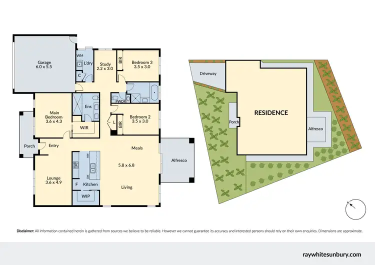 Floorplan of Homely house listing, 5 Fellview Crescent, Sunbury VIC 3429