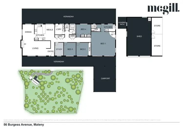 Floorplan of Homely house listing, 56 Burgess Avenue, Maleny QLD 4552