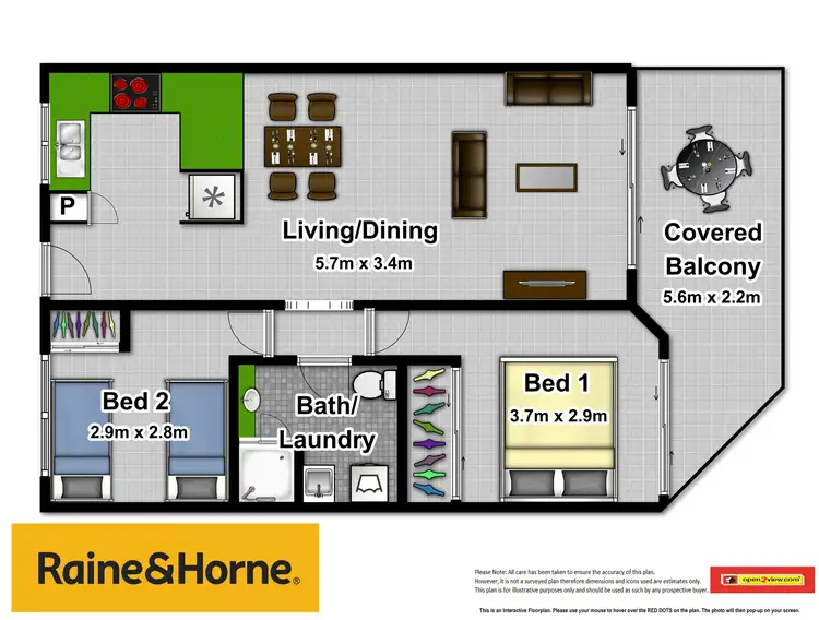 Floorplan of Homely unit listing, 39/11-15 Port Douglas Road (Sands Resort), Port Douglas QLD 4877