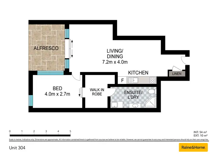 Floorplan of Homely apartment listing, 304/23-25 Orlando Street, Coffs Harbour NSW 2450