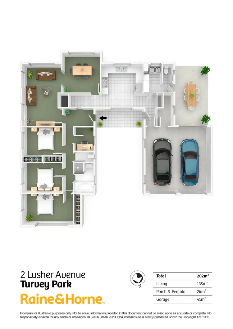 Floorplan of Homely house listing, 2 Lusher Avenue, Turvey Park NSW 2650
