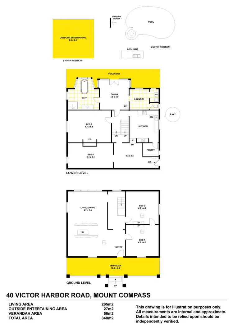 Floorplan of Homely house listing, 40 Victor Harbor Road, Mount Compass SA 5210