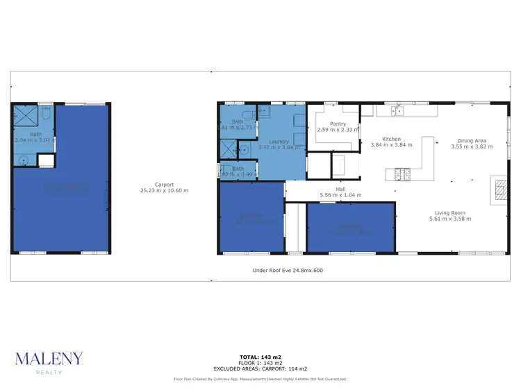 Floorplan of Homely house listing, 97-155 Doyle Road, Wootha QLD 4552