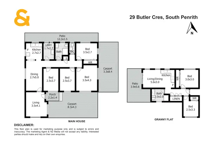 Floorplan of Homely house listing, 29 Butler Crescent, South Penrith NSW 2750