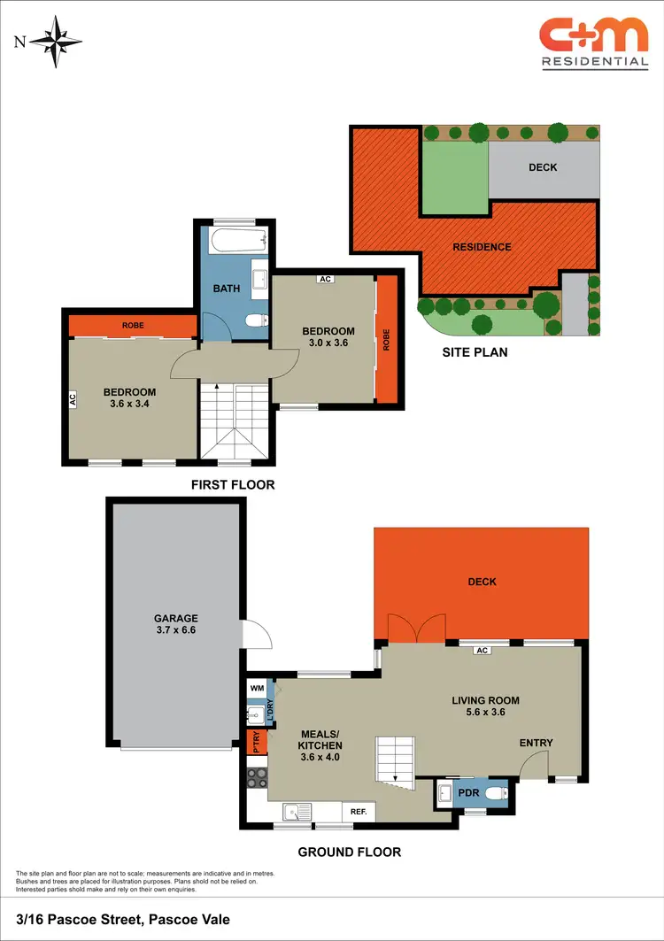 Floorplan of Homely townhouse listing, 3/16 Pascoe Street, Pascoe Vale VIC 3044