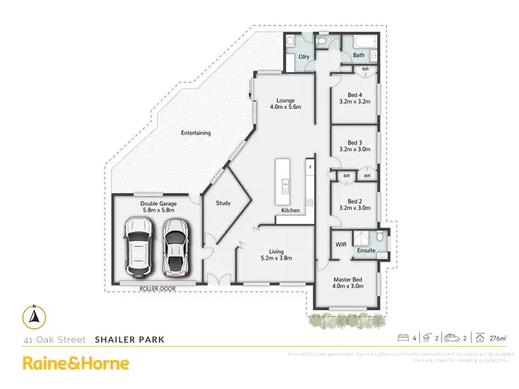 Floorplan of Homely house listing, 41 Oak Street, Shailer Park QLD 4128