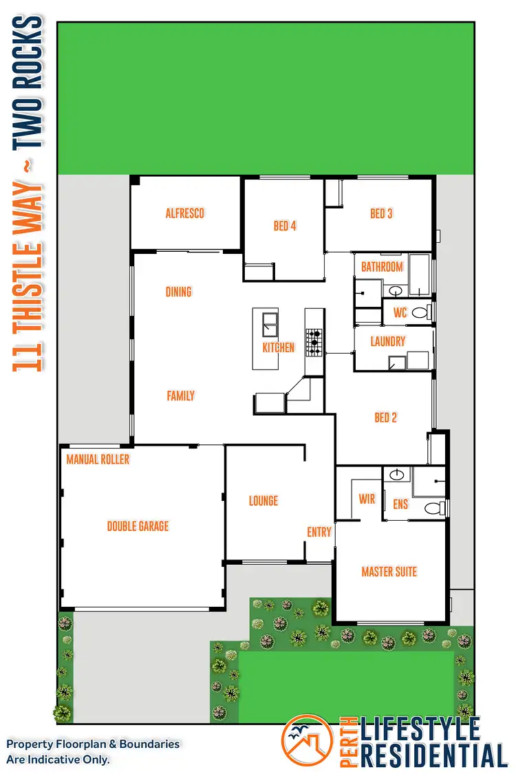Floorplan of Homely house listing, 11 Thistle Way, Two Rocks WA 6037