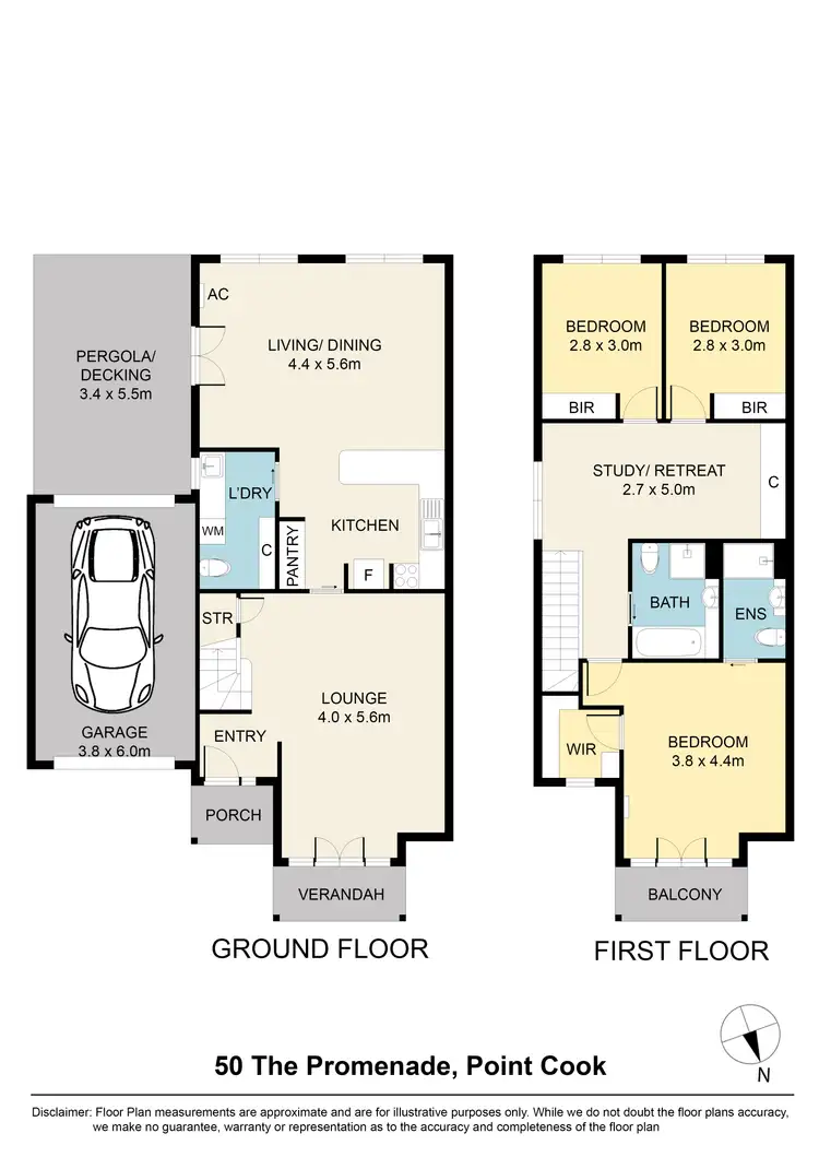 Floorplan of Homely house listing, 50 The Promenade, Point Cook VIC 3030