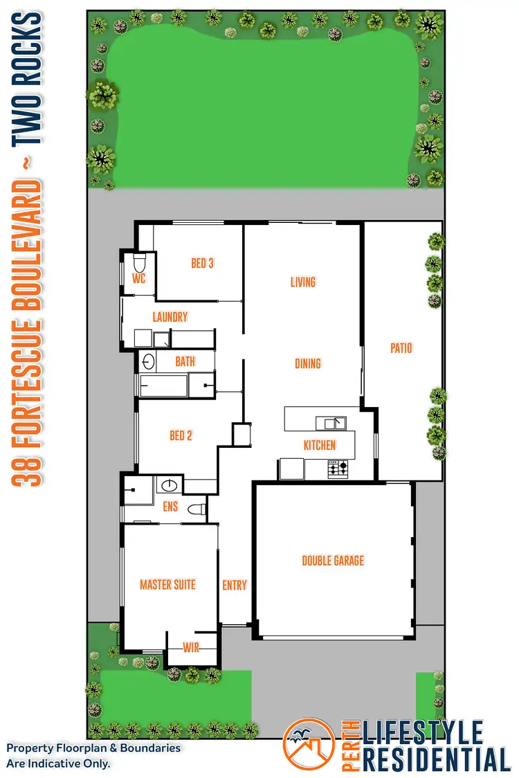 Floorplan of Homely house listing, 38 Fortescue Boulevard, Two Rocks WA 6037