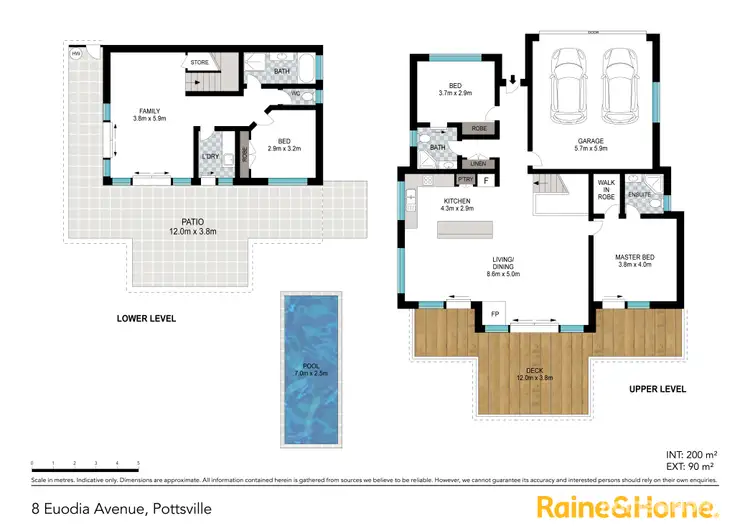 Floorplan of Homely house listing, 8 Euodia Avenue, Pottsville NSW 2489